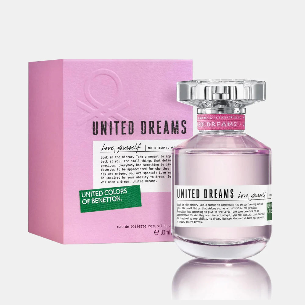 Perfume Benetton Dreams Love Yourself EDT 80 ml Mujer