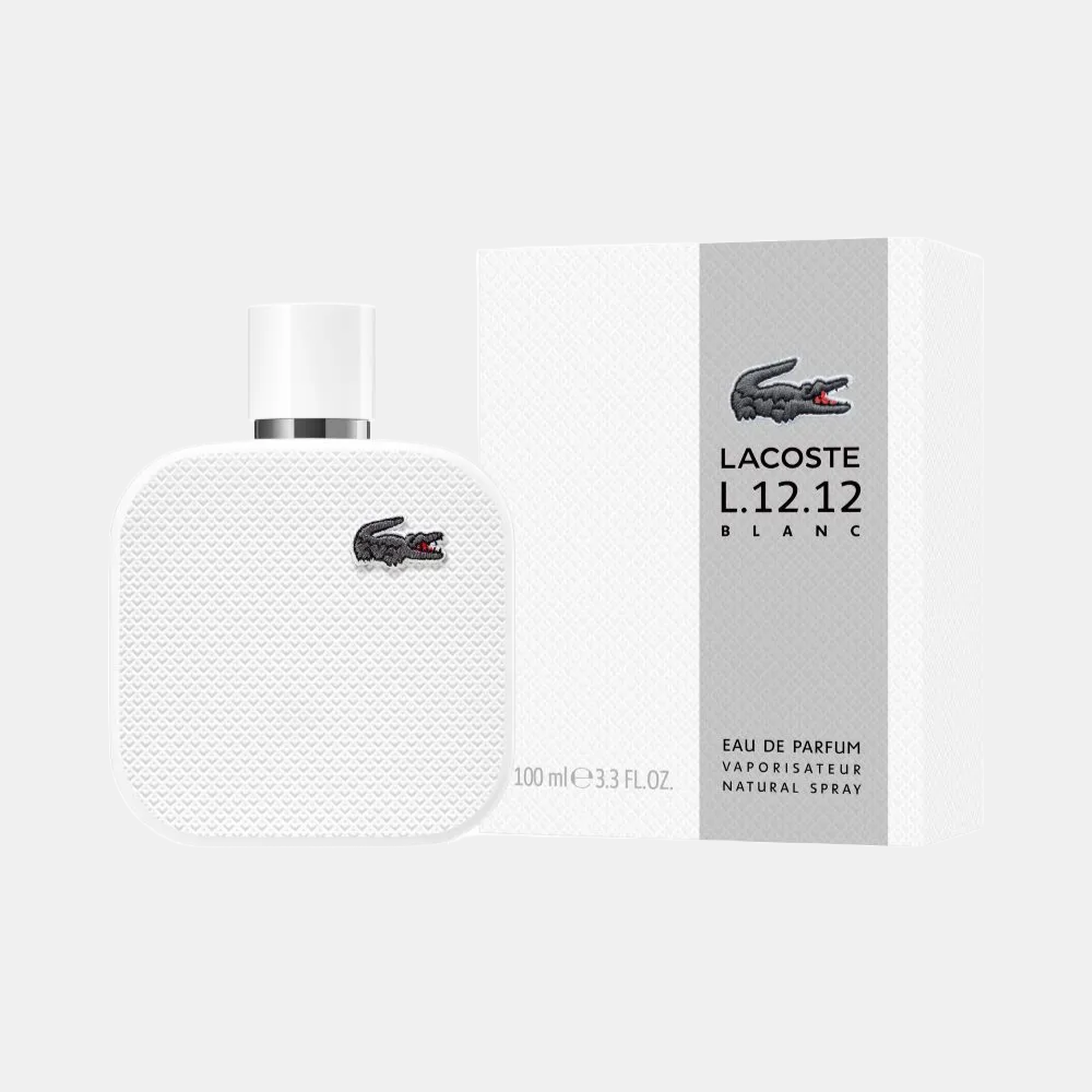 Perfume Lacoste L.12.12 Blanc EDP 100 ml Hombre