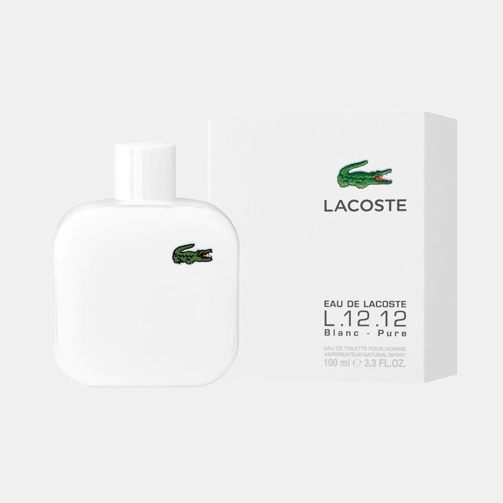 Perfume Lacoste L.12.12 Blanc EDT 100 ml Hombre