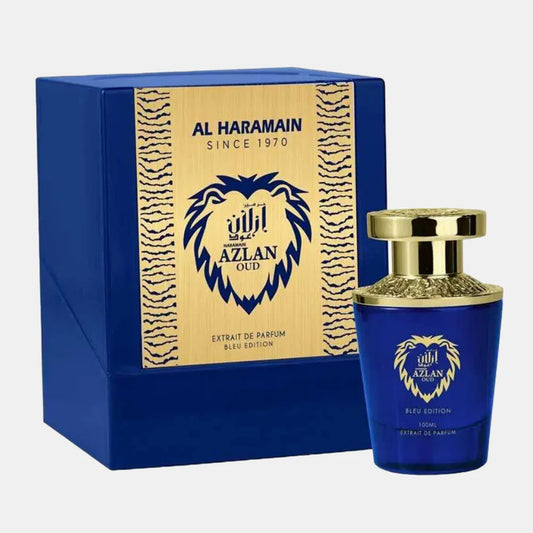 Perfume Al Haramain Azlan Oud Bleu Edition Extrait de Parfum 100 ml Unisex