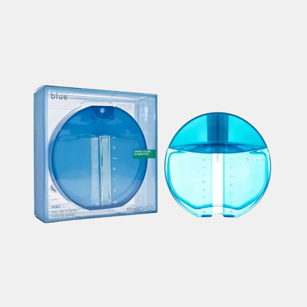 Perfume Benetton Paradise Inferno Blue EDT 100 ml Hombre