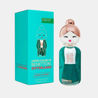 Perfume Benetton Sisterland Green Jasmine EDT 80 ml Mujer