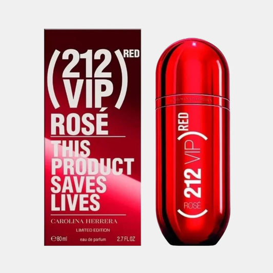 Perfume Carolina Herrera 212 VIP Rose Red EDP 80 ml Mujer
