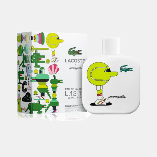 Perfume Lacoste L.12.12 Blanc Collector Edition Jeremy Ville EDT 100 ml Hombre