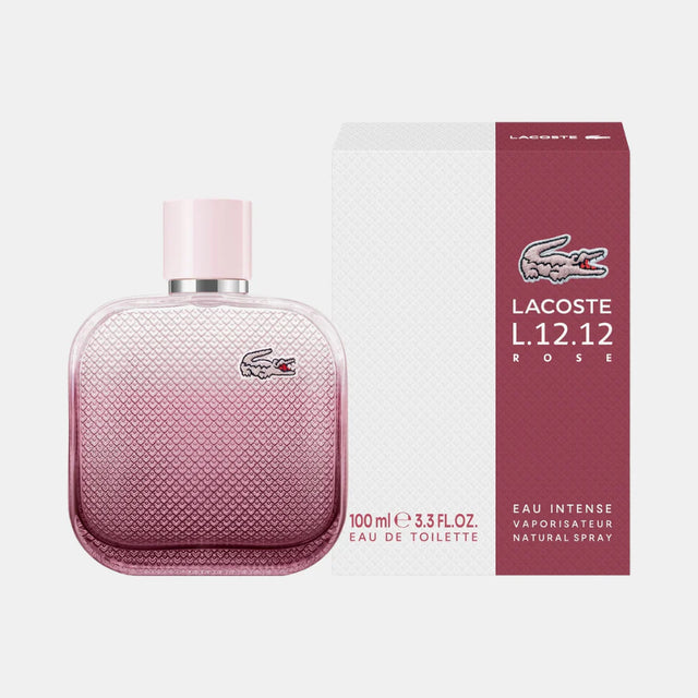 Perfume Lacoste L.12.12 Rose Eau Intense EDT 100 ml Mujer