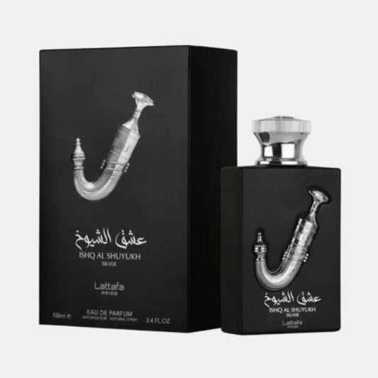 Perfume Lattafa Ishq Al Shuyukh Silver EDP 100 ml Hombre
